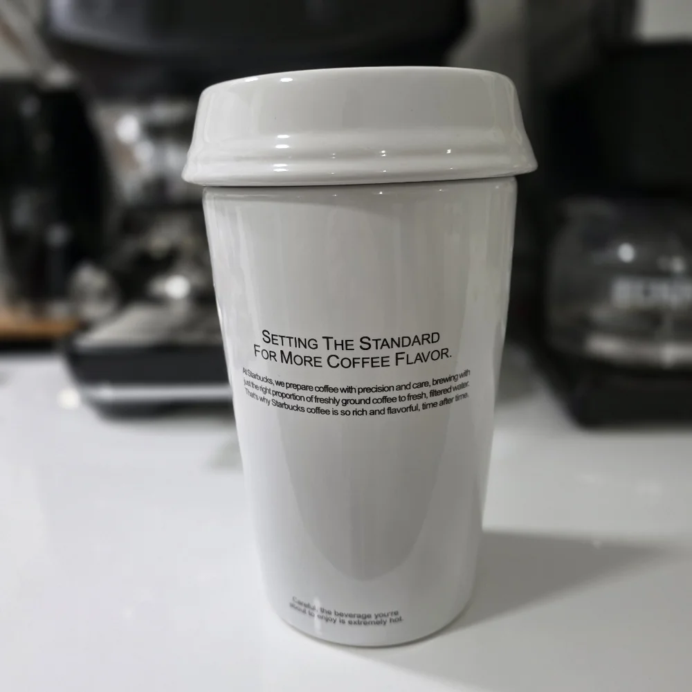 Vintage Starbucks Barista Coffee Canister, from the year 2000.